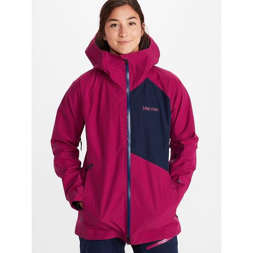 Marmot JM Pro Ski Jacket For Womens Red QFZ214853